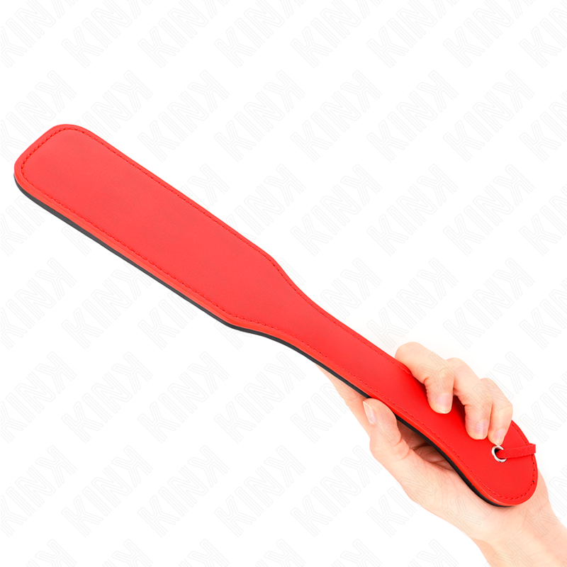 Kink - Palette A Due Faccia Rosso E Nero 32 X 6 Cm - KINK IMPACT & TOUCH - Fruste e Sculacciatori | erosidea.com