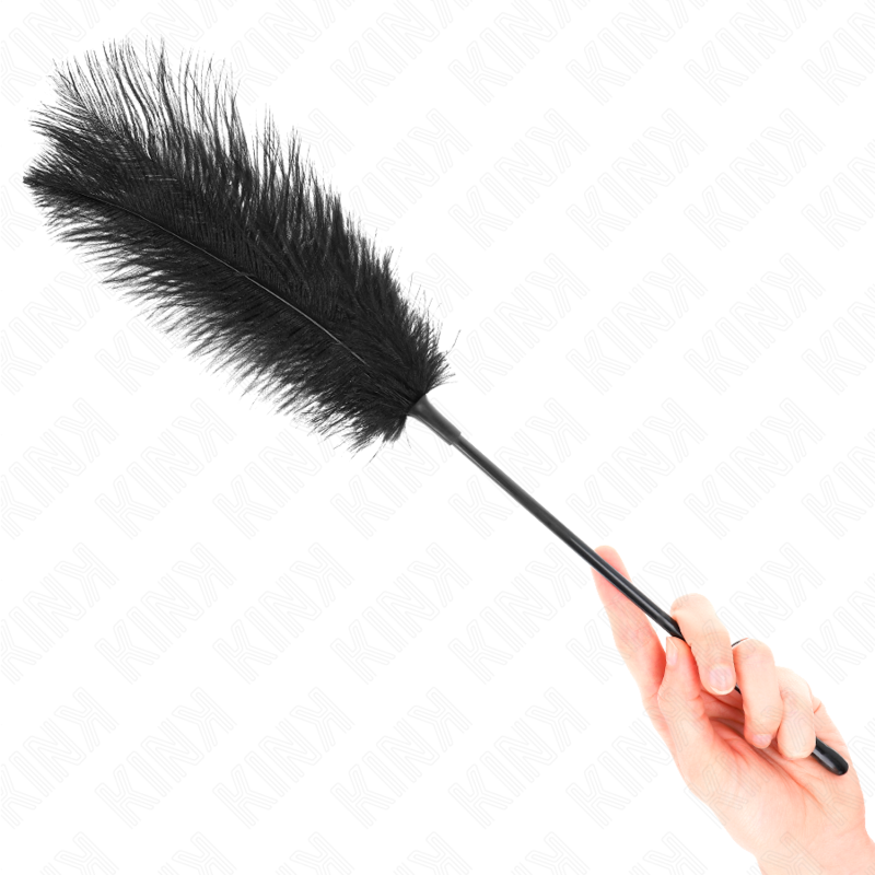 Kink - Piume Di Struzzo Per Solletico 19 Cm - KINK IMPACT & TOUCH - Fruste e Sculacciatori | erosidea.com