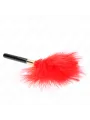 Kink - Piume Tickle In Metallo Oro Rosso 18 Cm - KINK IMPACT & TOUCH - Fruste e Sculacciatori | erosidea.com