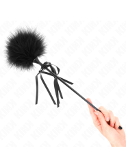 Kink - Piume Tickle Con Fiocco 35 Cm - KINK IMPACT & TOUCH - Fruste e Sculacciatori | erosidea.com