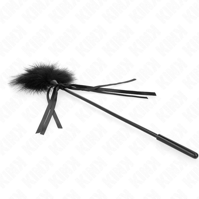 Kink - Piume Tickle Con Fiocco 35 Cm - KINK IMPACT & TOUCH - Fruste e Sculacciatori | erosidea.com