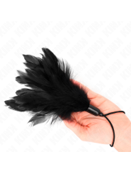 Kink - Piume Tickle Con Manico In Corda Base In Plastica 15 Cm - KINK IMPACT & TOUCH - Fruste e Sculacciatori | erosidea.com