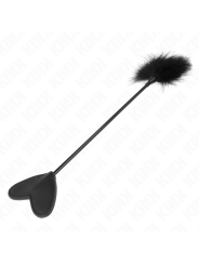 Kink - Piume Solletico Con Cuore Pagaia 31 Cm - KINK IMPACT & TOUCH - Fruste e Sculacciatori | erosidea.com