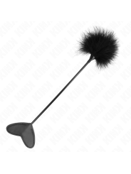 Kink - Piume Solletico Con Cuore Pagaia 31 Cm - KINK IMPACT & TOUCH - Fruste e Sculacciatori | erosidea.com