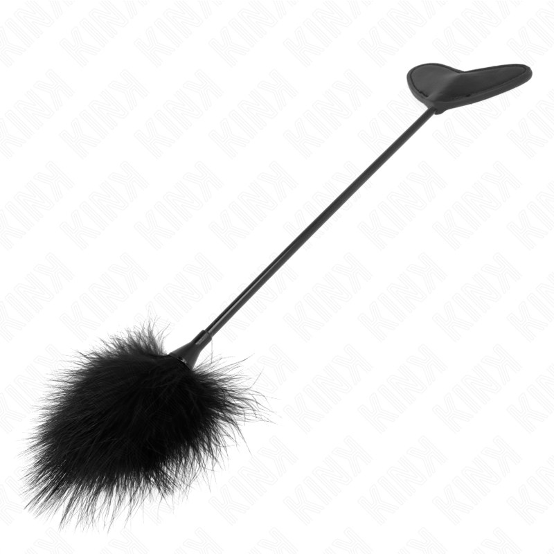 Kink - Piume Solletico Con Cuore Pagaia 31 Cm - KINK IMPACT & TOUCH - Fruste e Sculacciatori | erosidea.com