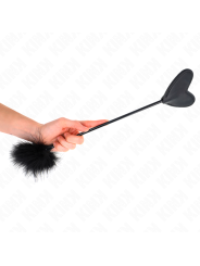 Kink - Piume Solletico Con Cuore Pagaia 31 Cm - KINK IMPACT & TOUCH - Fruste e Sculacciatori | erosidea.com
