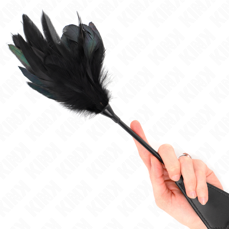 Kink - Piume Solletico Con Volant 48 Cm - KINK IMPACT & TOUCH - Fruste e Sculacciatori | erosidea.com