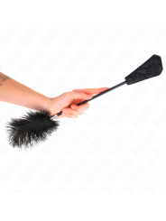 Kink - Piume Di Struzzo Per Solletico Con Pizzo Pallet 56 Cm - KINK IMPACT & TOUCH - Fruste e Sculacciatori | erosidea.com