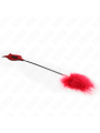 Kink - Piume Sollecitanti Con Pagaia A Forma Di Rosa 8 Cm - KINK IMPACT & TOUCH - Fruste e Sculacciatori | erosidea.com