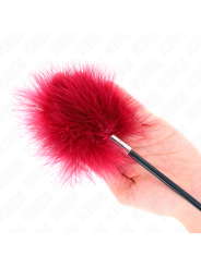 Kink - Piume Sollecitanti Con Pagaia A Forma Di Rosa 8 Cm - KINK IMPACT & TOUCH - Fruste e Sculacciatori | erosidea.com