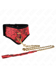 Kink - Collana Modello Scandalo Con Cinturino In Pizzo 75 Cm 44 X 10 Cm - KINK COLLAR & GAG - Bondage | erosidea.com