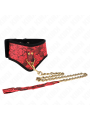 Kink - Collana Modello Scandalo Con Cinturino In Pizzo 75 Cm 44 X 10 Cm - KINK COLLAR & GAG - Bondage | erosidea.com