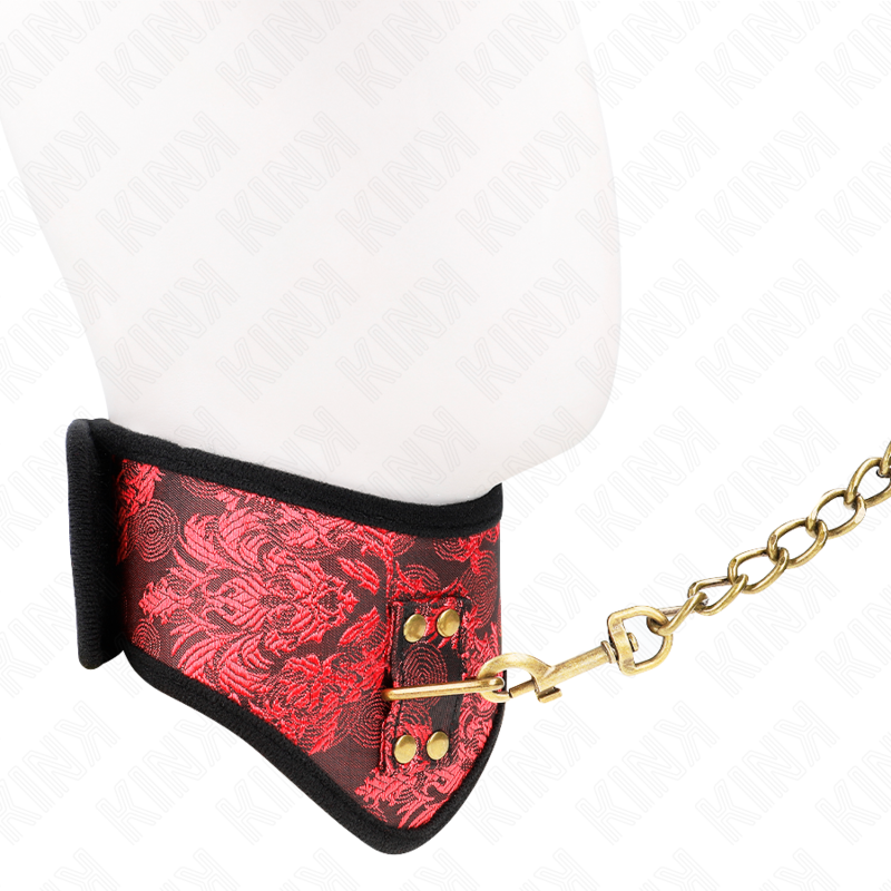 Kink - Collana Modello Scandalo Con Cinturino In Pizzo 75 Cm 44 X 10 Cm - KINK COLLAR & GAG - Bondage | erosidea.com