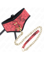 Kink - Collana Modello Scandalo Con Cinturino In Pizzo 75 Cm 44 X 10 Cm - KINK COLLAR & GAG - Bondage | erosidea.com