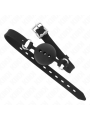 Kink - Bavaglio In Silicone Intero 55 X 2 Cm Con Sfera Da 45 Cm Misura M Nero Regolabile 35-51 Cm - KINK COLLAR & GAG - Ball Gag e Bavagli | erosidea.com