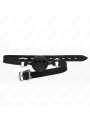 Kink - Bavaglio In Silicone Intero 55 X 2 Cm Con Sfera Da 5 Cm Misura L Nero Regolabile 35-51 Cm - KINK COLLAR & GAG - Ball Gag e Bavagli | erosidea.com