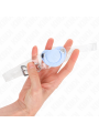 Kink - Bavaglio A Forma Di Ciuccio Azzurro 5.5 X 4 Cm Regolabile 43-60 Cm - KINK COLLAR & GAG - Ball Gag e Bavagli | erosidea.com