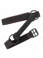 Kink - Bone Gag Con Cinturino In Similpelle Nero Regolabile 41-57 Cm - KINK COLLAR & GAG - Ball Gag e Bavagli | erosidea.com