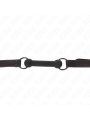 Kink - Bone Gag Con Cinturino In Similpelle Nero Regolabile 41-57 Cm - KINK COLLAR & GAG - Ball Gag e Bavagli | erosidea.com