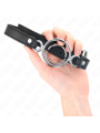 Kink - Bavaglio Con O-Ring Multipli 5 Cm Nero 63 X 25 Cm - KINK COLLAR & GAG - Ball Gag e Bavagli | erosidea.com