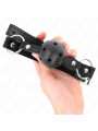 Kink - Sfera Cava Dura Nera 45 Cm Modello Gag 1 635 X 2 Cm - KINK COLLAR & GAG - Ball Gag e Bavagli | erosidea.com