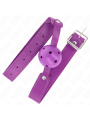 Kink - Palla Traspirante Viola 4.5 Cmgag 65 X 2.5 Cm - KINK COLLAR & GAG - Ball Gag e Bavagli | erosidea.com