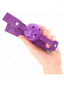 Kink - Palla Traspirante Viola 4.5 Cmgag 65 X 2.5 Cm - KINK COLLAR & GAG - Ball Gag e Bavagli | erosidea.com