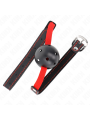 Kink - Bavaglio Hollow Hard Bocca 45 Cm Con Cintura Elastica 56 X 15 Cm - KINK COLLAR & GAG - Ball Gag e Bavagli | erosidea.com