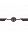 Kink - Bavaglio Hollow Hard Bocca 45 Cm Con Cintura Elastica 56 X 15 Cm - KINK COLLAR & GAG - Ball Gag e Bavagli | erosidea.com
