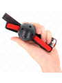 Kink - Bavaglio Hollow Hard Bocca 45 Cm Con Cintura Elastica 56 X 15 Cm - KINK COLLAR & GAG - Ball Gag e Bavagli | erosidea.com