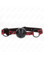 Kink - Palla Con Motivo A Diamanti 4.5 Cm Gag Modello 2 64.5 Cm Regolabile 42-60 Cm - KINK COLLAR & GAG - Ball Gag e Bavagli | erosidea.com