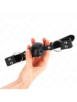 Kink - Palla Morbida In Tpe 4 Cm Modello Gag 2 65 X 25 Cm - KINK COLLAR & GAG - Ball Gag e Bavagli | erosidea.com