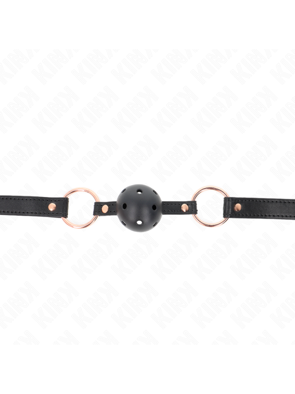 Kink - Palla Premium In Tpe 4 Cm Gag 60 X 2 Cm - KINK COLLAR & GAG - Ball Gag e Bavagli | erosidea.com