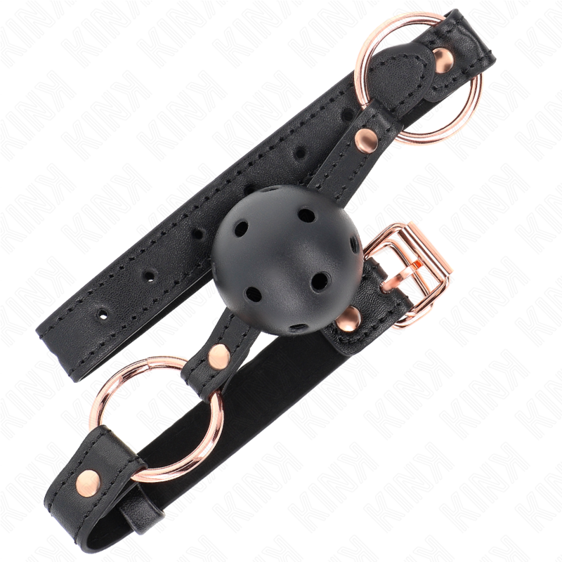 Kink - Palla Premium In Tpe 4 Cm Gag 60 X 2 Cm - KINK COLLAR & GAG - Ball Gag e Bavagli | erosidea.com