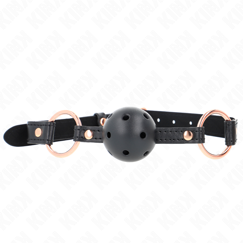 Kink - Palla Premium In Tpe 4 Cm Gag 60 X 2 Cm - KINK COLLAR & GAG - Ball Gag e Bavagli | erosidea.com
