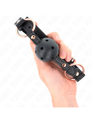 Kink - Palla Premium In Tpe 4 Cm Gag 60 X 2 Cm - KINK COLLAR & GAG - Ball Gag e Bavagli | erosidea.com