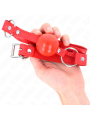 Kink - Balla In Tpe 4 Cm Con Serratura Rojo 60 X 2 Cm - KINK COLLAR & GAG - Bondage | erosidea.com