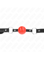 Kink - Palla In Tpe Rossa 4 Cm Gag 60 X 2 Cm - KINK COLLAR & GAG - Ball Gag e Bavagli | erosidea.com