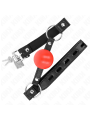 Kink - Palla In Tpe Rossa 4 Cm Gag 60 X 2 Cm - KINK COLLAR & GAG - Ball Gag e Bavagli | erosidea.com