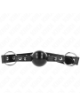 Kink - Ball Gag 4 Cm Con Rivetto Punta E Chiusura A Scatto 65 X 2 Cm - KINK COLLAR & GAG - Ball Gag e Bavagli | erosidea.com