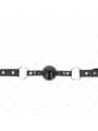 Kink - Ball Gag 4 Cm Con Rivetto Punta E Chiusura A Scatto 65 X 2 Cm - KINK COLLAR & GAG - Ball Gag e Bavagli | erosidea.com