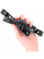 Kink - Ball Gag 4 Cm Con Rivetto Punta E Chiusura A Scatto 65 X 2 Cm - KINK COLLAR & GAG - Ball Gag e Bavagli | erosidea.com