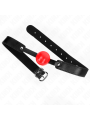Kink - Palla Morbida In Tpe 4 Cm Modello Gag 1 66 X 25 Cm Regolabile 41-61 Cm - KINK COLLAR & GAG - Ball Gag e Bavagli | erosidea.com