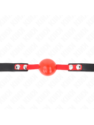 Kink - Palla Morbida In Tpe 4 Cm Modello Gag 4 60 X 2 Cm Regolabile 37-52 Cm - KINK COLLAR & GAG - Ball Gag e Bavagli | erosidea.com