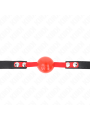 Kink - Palla Morbida In Tpe 4 Cm Modello Gag 4 60 X 2 Cm Regolabile 37-52 Cm - KINK COLLAR & GAG - Ball Gag e Bavagli | erosidea.com