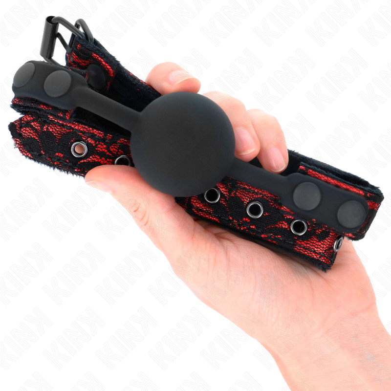 Kink - Sfera In Silicone Scandalo 4 Cm Modello Gag 1 65 X 2 Cm - KINK COLLAR & GAG - Ball Gag e Bavagli | erosidea.com