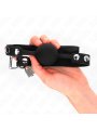 Kink - Modello 1 Palla In Silicone 4 Cm Gag Con Serratura 60 X 2 Cm - KINK COLLAR & GAG - Ball Gag e Bavagli | erosidea.com