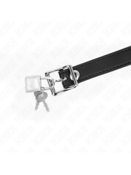 Kink - Modello 1 Palla In Silicone 4 Cm Gag Con Serratura 60 X 2 Cm - KINK COLLAR & GAG - Ball Gag e Bavagli | erosidea.com