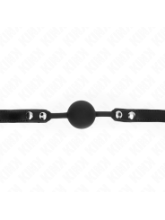 Kink - Modello 1 Palla In Silicone 4 Cm Gag Con Serratura 60 X 2 Cm - KINK COLLAR & GAG - Ball Gag e Bavagli | erosidea.com