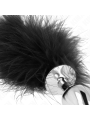 Kink - Plug Anale In Acciaio Inossidabile 11 X 7 Cm Con Piuma 11 Cm - KINK PLEASURE PLUGS - Plug e Catene Anali | erosidea.com